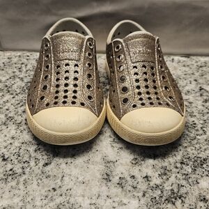 Native Shoes Metallic Slip-On Sneakers